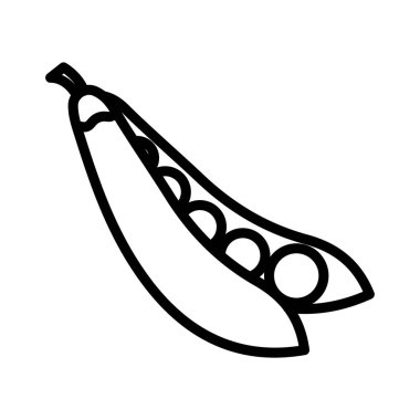 pod ince çizgi vektör simgesi