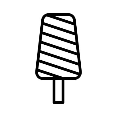 krem ince çizgi vektör simgesi