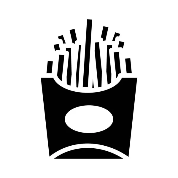 Ikona Fast Food Symbol Wektor — Wektor stockowy