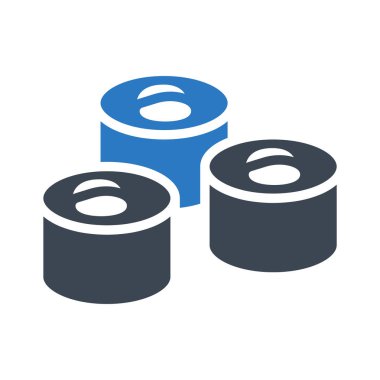 gıda glyph renk vektör simgesi