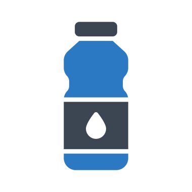 suyu glyph renk vektör simgesi