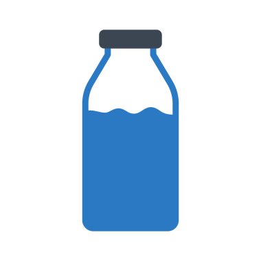 sembol glif renk vektör şişe