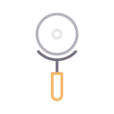 peeler ince renk çizgisi vektör simgesi