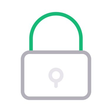 özel renk çizgisi vektör simgesi