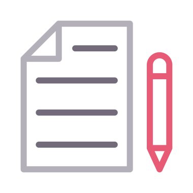 renk çizgisi vektör simgesi oluşturma