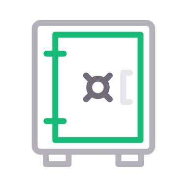 güvenli renk çizgi vektör simge