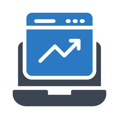 Online grafik glif renk vektör simge