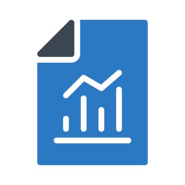 grafik sayfası glif renk vektör simgesi