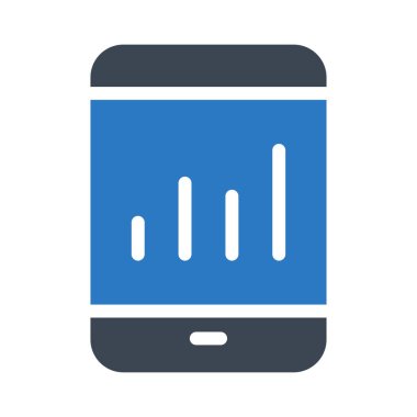 grafik glyph renk vektör simgesi