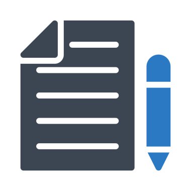 glif renk vektör simgesi oluşturma