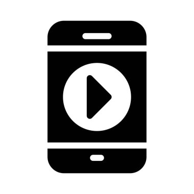 oyun glif düz vektör simgesi