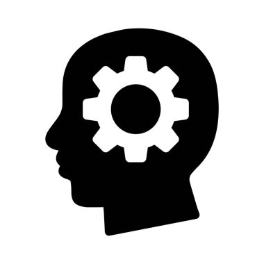 proje glyph düz vektör simgesi