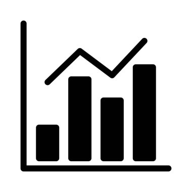 grafik glif düz vektör simgesi