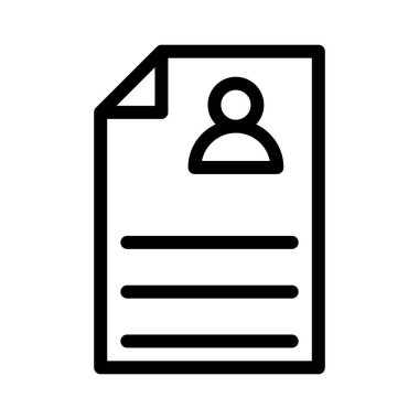 ince çizgi vektör simge devam