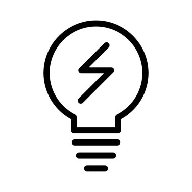 ampul hat güç vektör simge