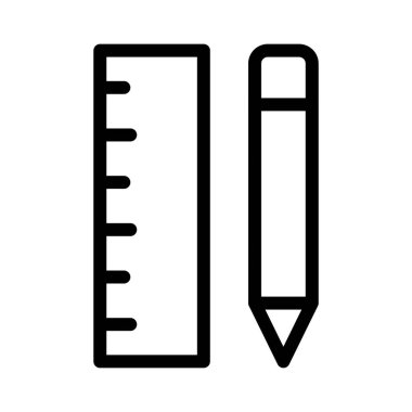 geometri ince çizgi vektör simgesi