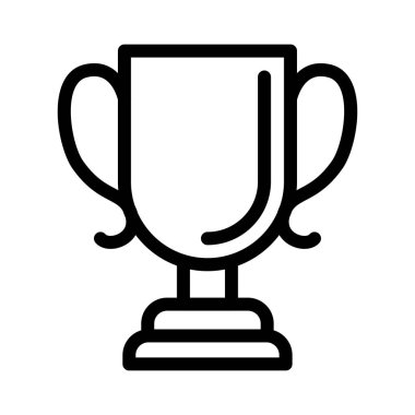 ödül ince çizgi vektör simgesi