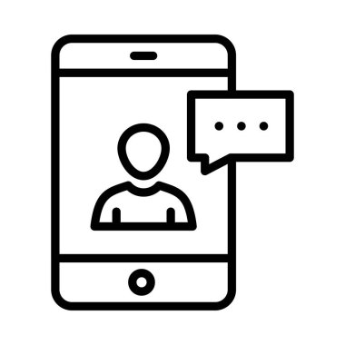 metin ince çizgi vektör simgesi