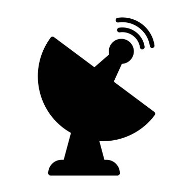 anten düz sembol simge vektör