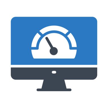 glyph renk vektör simgesini ölçme