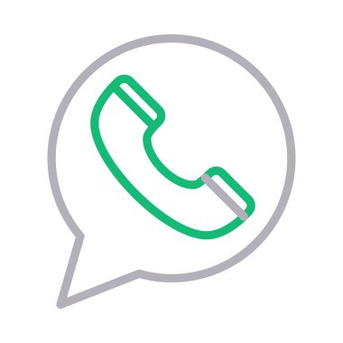 destek renk çizgisi vektör simgesi