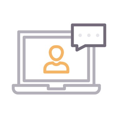 çevrimiçi metin renk satırı vektör simgesi