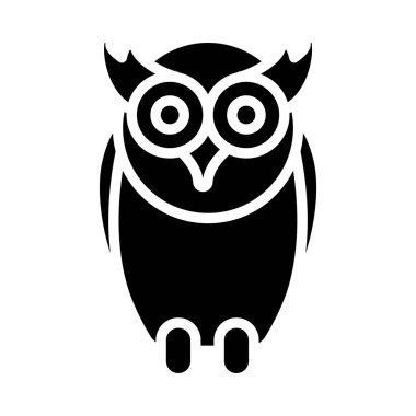 eğitim glyph düz vektör simgesi