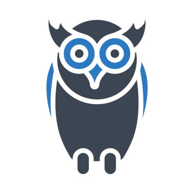 eğitim glyph renk vektör simgesi