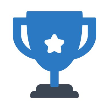 ödül glyph renk vektör simgesi