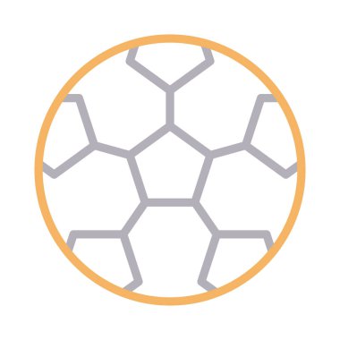 futbol renk çizgisi simgesi