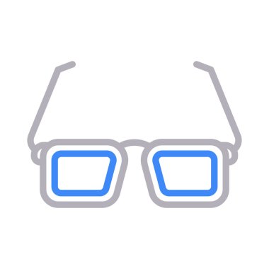 gözlük renk çizgisi simgesi