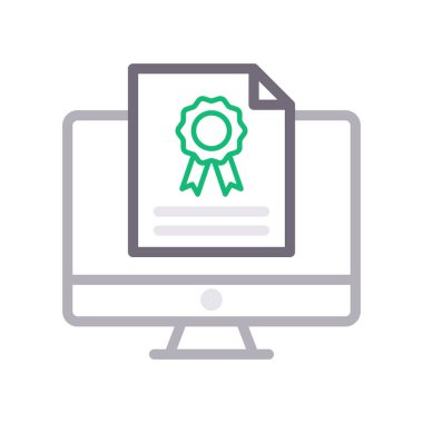 derece renk çizgisi simgesi