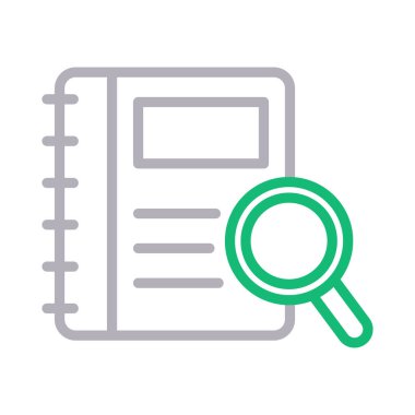 kitap renk çizgisi simgesi