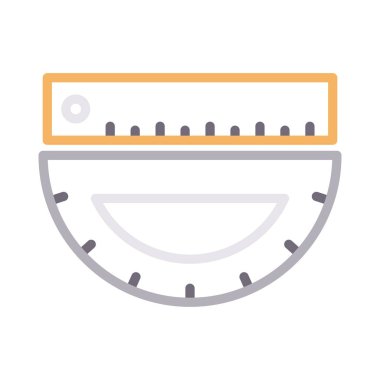 ölçek renk çizgisi simgesi