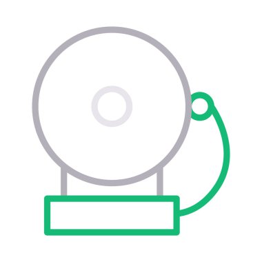 alarm renk çizgisi simgesi