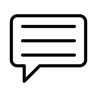 metin ince çizgi simgesi