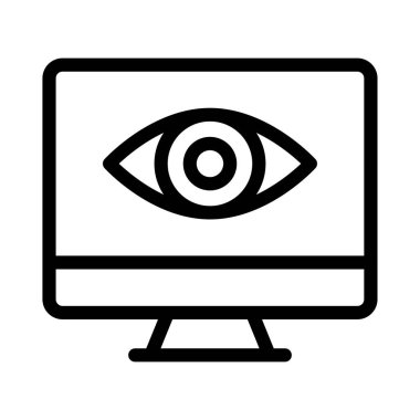 ekran ince çizgi simgesi