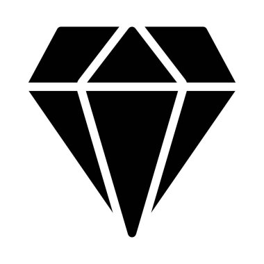 yakut glyph düz vektör simgesi