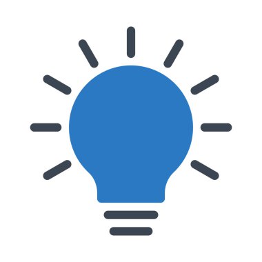 yaratıcı glif renk vektör simge