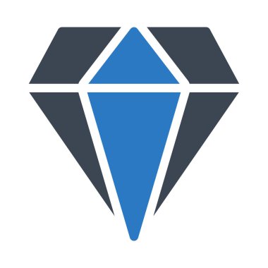 yakut glyph renk vektör simgesi