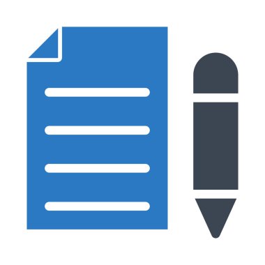 glyph renk vektör simgesi oluşturma