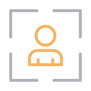 profil renk çizgisi simgesi