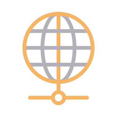 dünya renk çizgisi simgesi