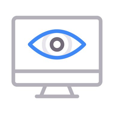 ekran renk çizgisi simgesi