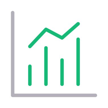 grafik renk çizgisi simgesi