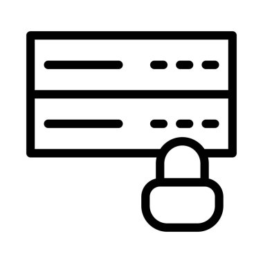 özel ince çizgi simgesi