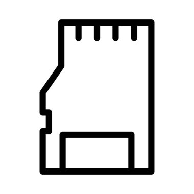 kart ince çizgi simgesi