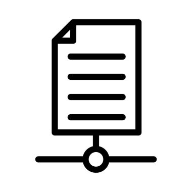 belge ince çizgi simgesi