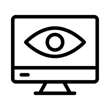 ekran ince çizgi simgesi