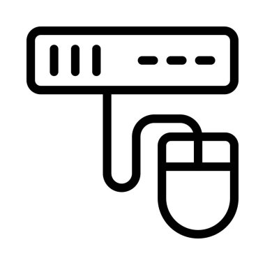 çevrimiçi ince çizgi simgesi